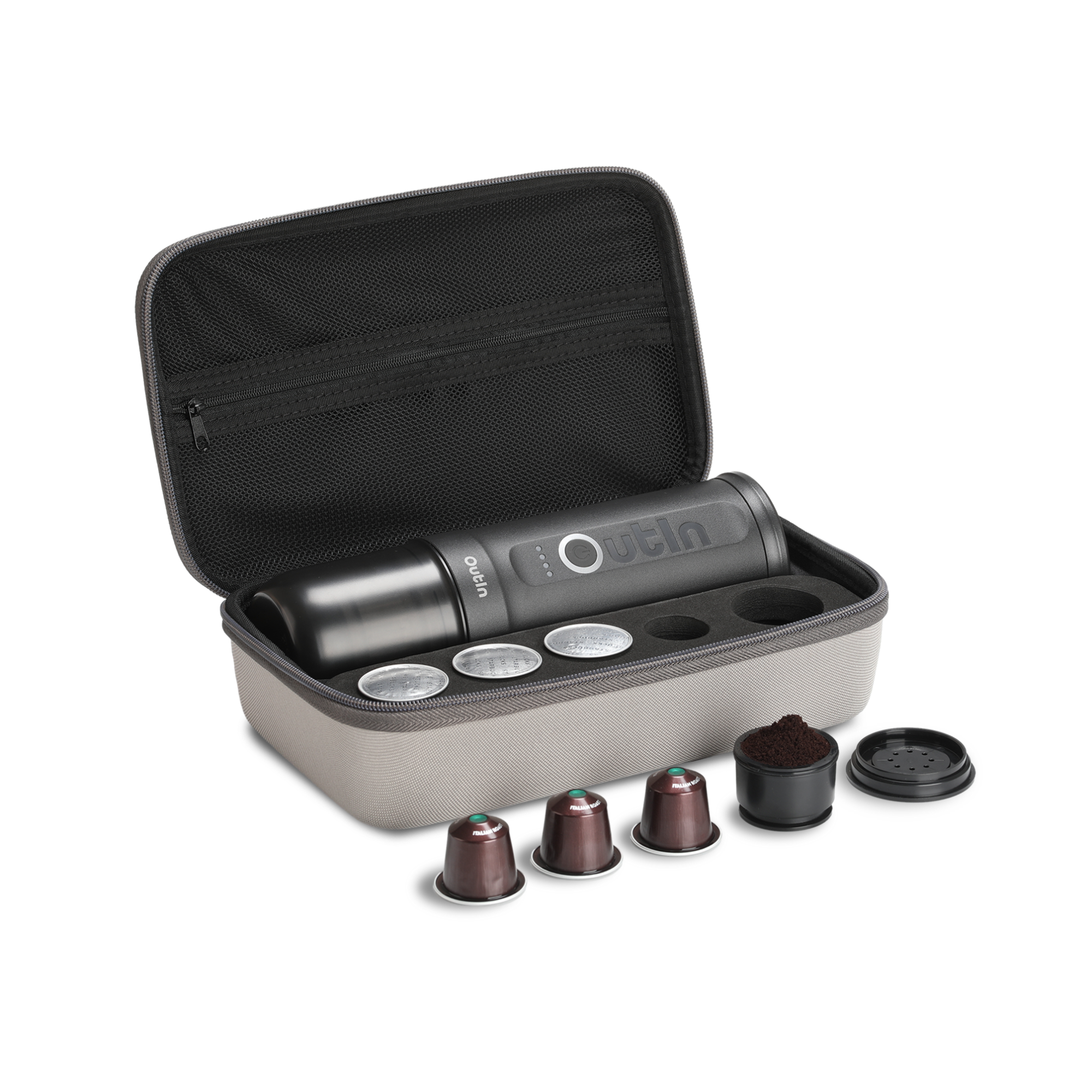 Traveler Espresso Gift Set (Space Grey)