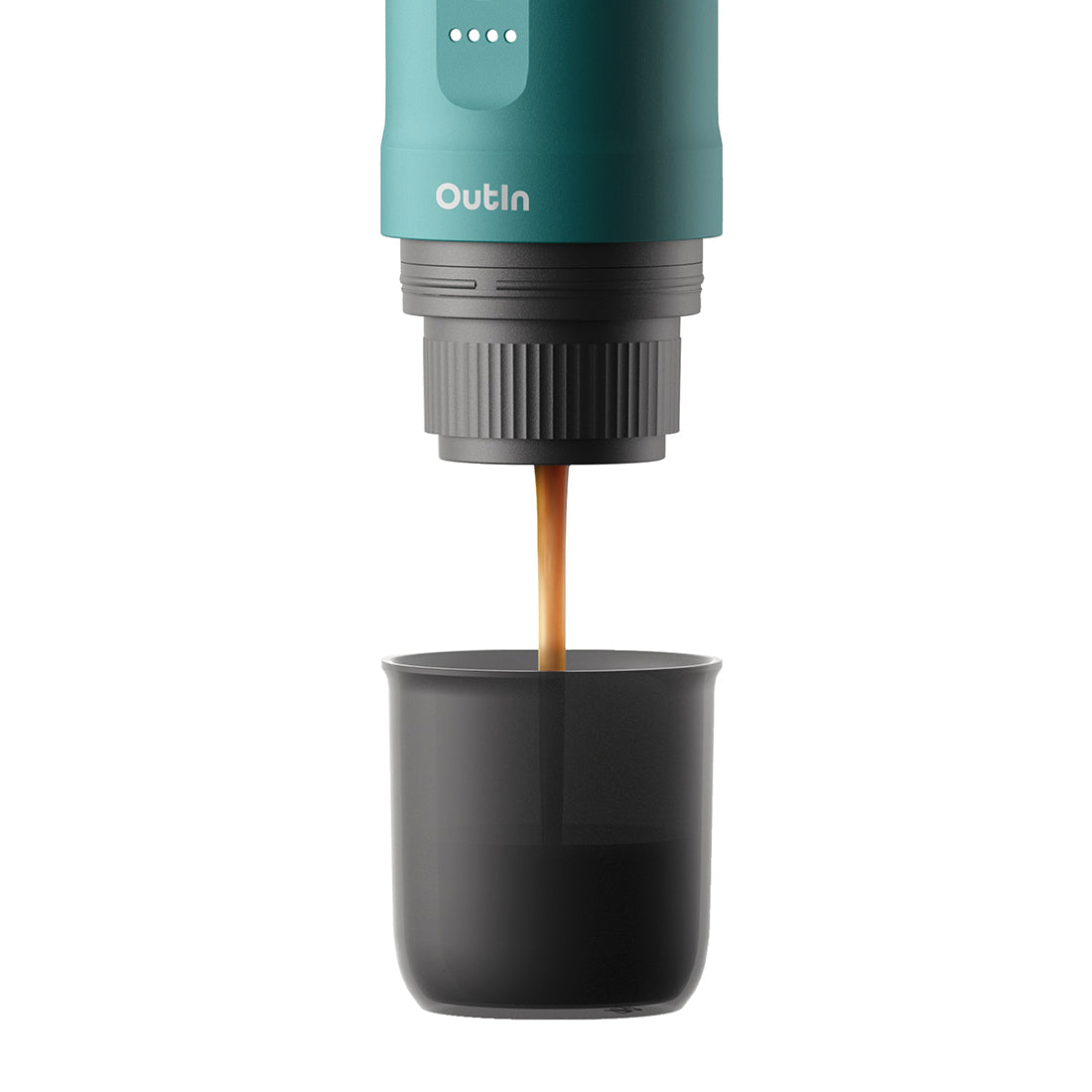 Máquina de café expreso portátil Nano (Outin Teal)